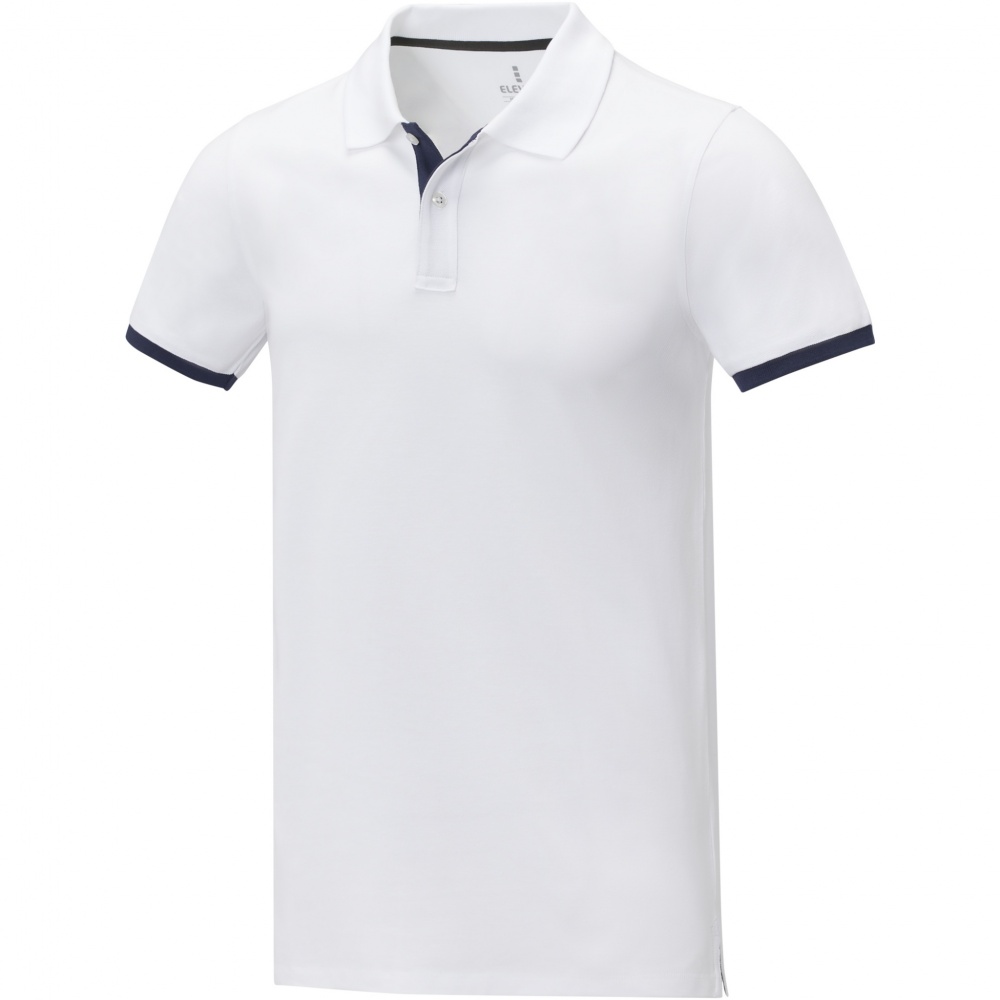 Logotrade promotional gift image of: Morgan short sleeve men's duotone polo