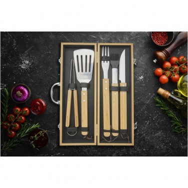 Logotrade promotional merchandise image of: Churras 5-piece BBQ set