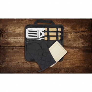 Logo trade promotional merchandise photo of: Gratar 5-piece BBQ set