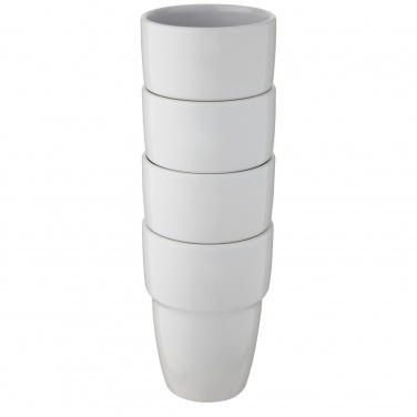 Logotrade promotional giveaway image of: Staki 4-piece 280 ml stackable mug gift set
