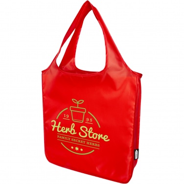 Logo trade promotional items image of: Ash RPET large foldable tote bag 14L