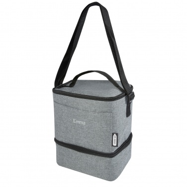 Logo trade advertising products picture of: Tundra 9-can GRS RPET lunch cooler bag 9L