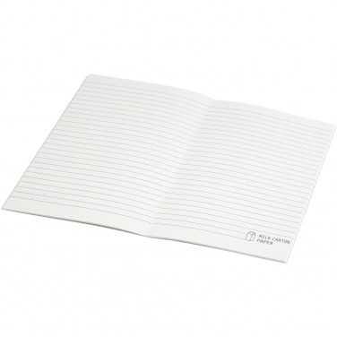Logotrade promotional product image of: Dairy Dream A5 size reference recycled milk cartons cahier notebook