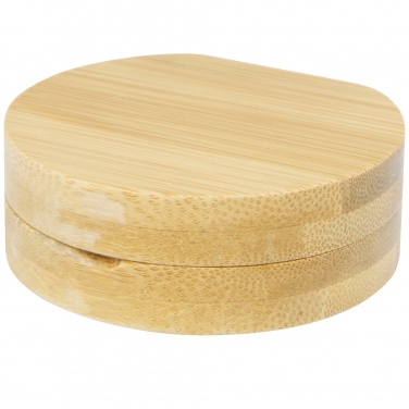 Logotrade promotional merchandise photo of: Afrodit bamboo pocket mirror