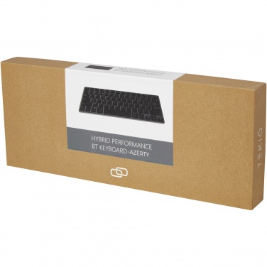 Logotrade corporate gift image of: Hybrid performance Bluetooth keyboard - AZERTY