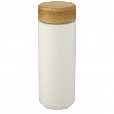 Logotrade promotional merchandise photo of: Lumi 300 ml ceramic tumbler with bamboo lid