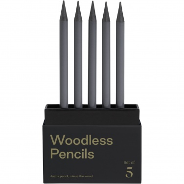 Logo trade corporate gift photo of: Karst® 5-pack 2B woodless graphite pencils