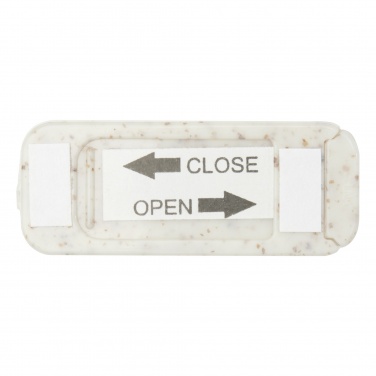 Logo trade promotional giveaways image of: Kushi wheat straw webcam blocker