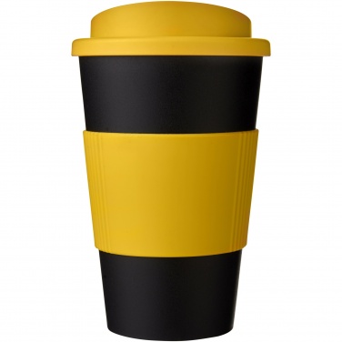 Logo trade promotional items image of: Americano® 350 ml insulated tumbler with grip