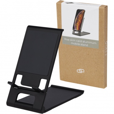 Logo trade promotional product photo of: Rise slim aluminium phone stand