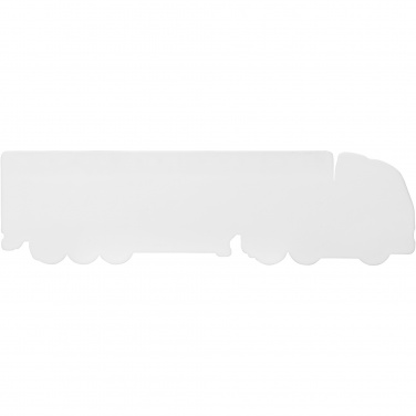 Logo trade business gifts image of: Tait 15 cm lorry-shaped recycled plastic ruler