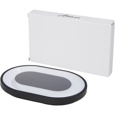 Logo trade advertising product photo of: Ray wireless charging pad with RGB mood light