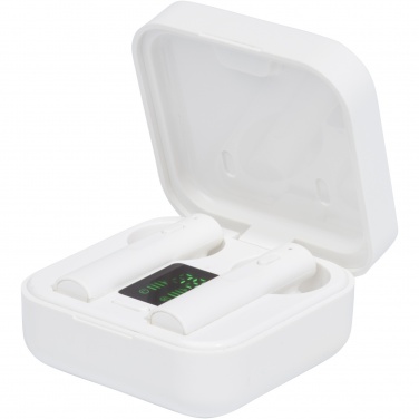 Logotrade promotional item picture of: Tayo solar charging TWS earbuds 