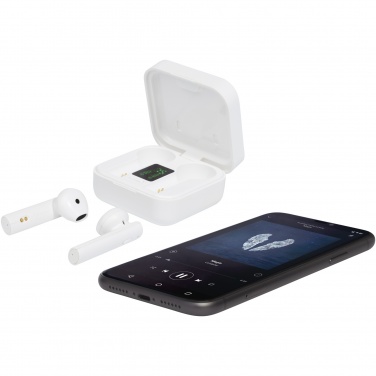 Logotrade advertising products photo of: Tayo solar charging TWS earbuds 