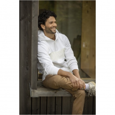 Logotrade promotional merchandise picture of: Sayan men's half zip anorak hooded sweater