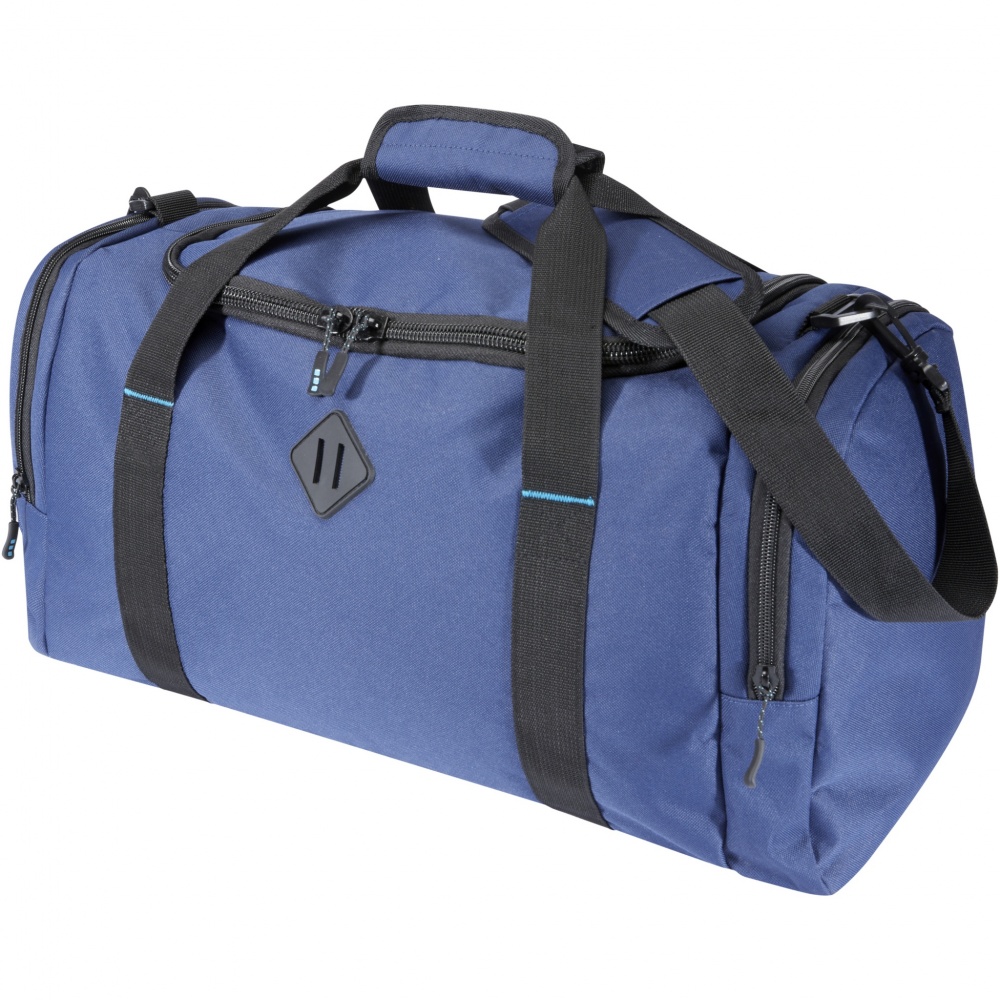 Logo trade business gift photo of: REPREVE® Our Ocean™ GRS RPET duffel bag 35L