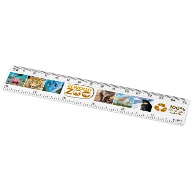 Logotrade promotional item picture of: Refari 15 cm recycled plastic ruler