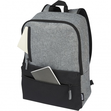 Logotrade advertising product image of: Reclaim 15" GRS recycled two-tone laptop backpack 14L