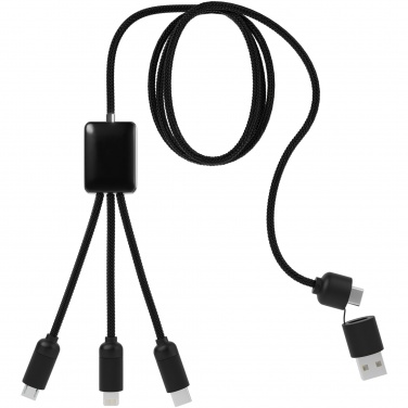 Logo trade promotional merchandise image of: SCX.design C28 5-in-1 extended charging cable