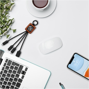 Logo trade advertising product photo of: SCX.design C19 wooden easy to use cable