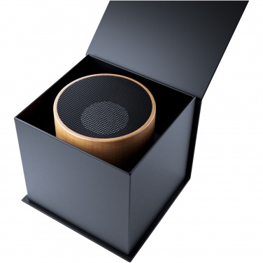 Logotrade promotional product image of: SCX.design S27 3W wooden ring speaker