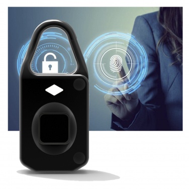 Logotrade promotional merchandise photo of: SCX.design T10 fingerprint padlock