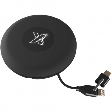 Logo trade promotional product photo of: SCX.design C18 3-in-1 travel light-up cable