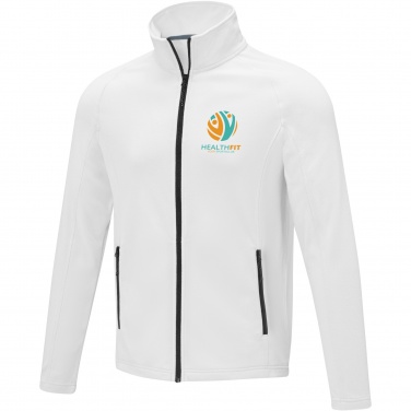 Logo trade promotional giveaways image of: Zelus men's fleece jacket