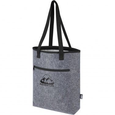 Logotrade corporate gift image of: Felta GRS recycled felt cooler tote bag 12L