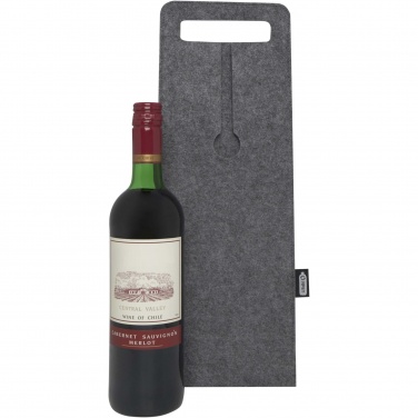 Logotrade promotional merchandise image of: Felta 75 cl GRS recycled felt wine bag