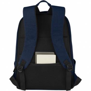 Logotrade promotional merchandise photo of: Joey 15.6" GRS recycled canvas anti-theft laptop backpack 18L