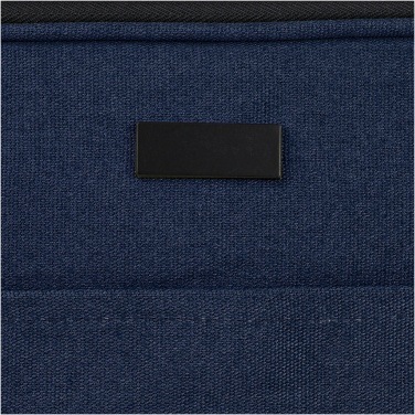 Logo trade corporate gift photo of: Joey 14" GRS recycled canvas laptop sleeve 2L