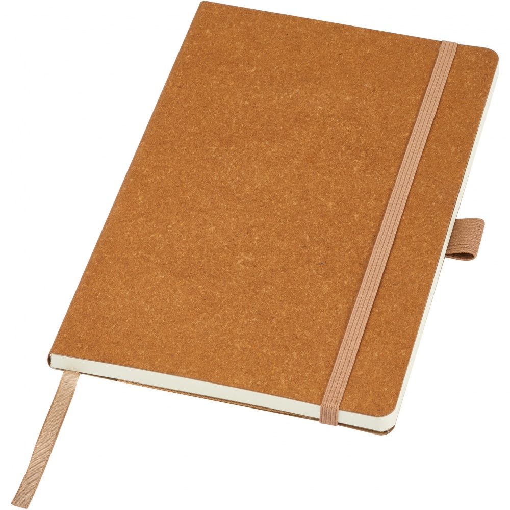 Logotrade corporate gift picture of: Kilau recycled leather notebook 