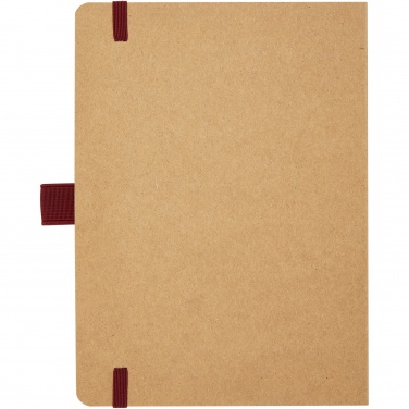 Logo trade promotional item photo of: Berk recycled paper notebook