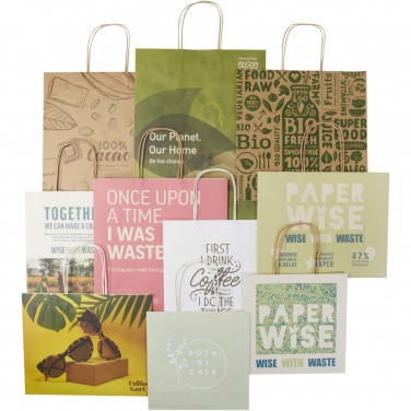 Logo trade promotional merchandise picture of: Agricultural waste and kraft paper bags sample box