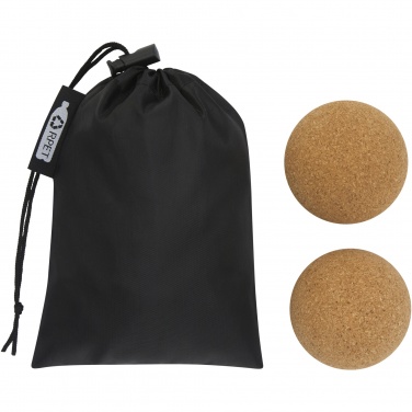 Logo trade promotional products image of: Trikona cork yoga ball