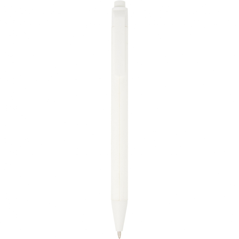 Logo trade promotional merchandise image of: Chartik monochromatic recycled paper ballpoint pen with matte finish