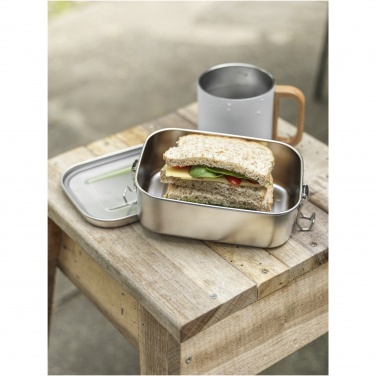 Logotrade promotional product picture of: Titan recycled stainless steel lunch box