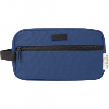 Logo trade promotional products picture of: Joey GRS recycled canvas travel accessory pouch bag 3.5L