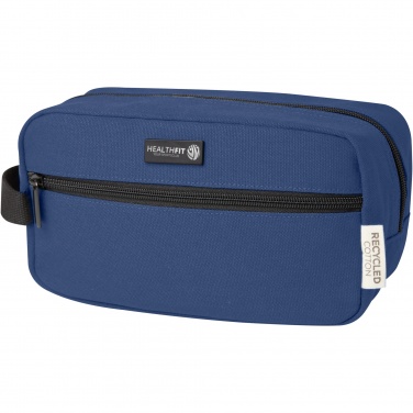 Logo trade promotional merchandise photo of: Joey GRS recycled canvas travel accessory pouch bag 3.5L