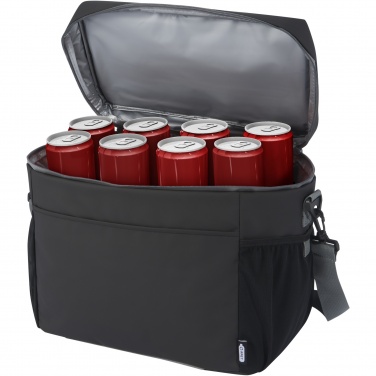 Logo trade promotional items image of: Aqua 20-can GRS recycled water resistant cooler bag 22L