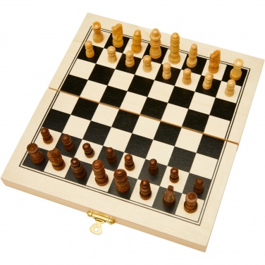 Logo trade promotional giveaways image of: King wooden chess set