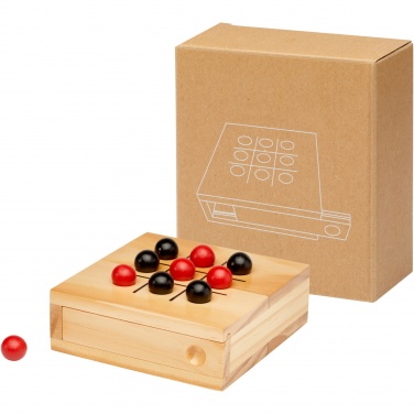 Logotrade business gift image of: Strobus wooden tic-tac-toe game