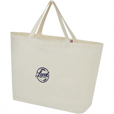 Logo trade promotional items image of: Cannes 200 g/m2 recycled shopper tote bag 10L