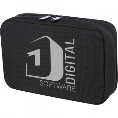 Logotrade promotional gift image of: Rise GRS recycled organiser pouch  