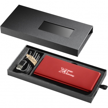Logo trade promotional merchandise image of: SCX.design P15 light-up 5000 mAh power bank