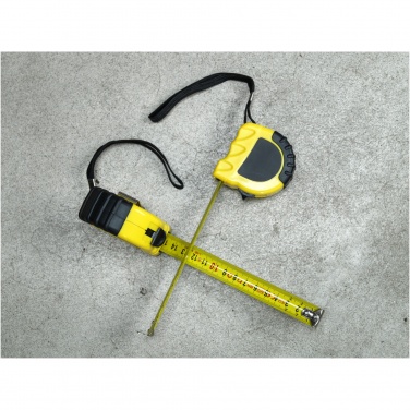Logo trade advertising products picture of: Rule 3-metre RCS recycled plastic measuring tape