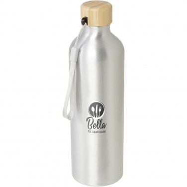 Logotrade corporate gift image of: Malpeza 770 ml RCS certified recycled aluminium water bottle