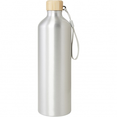 Logo trade promotional giveaways picture of: Malpeza 1000 ml RCS certified recycled aluminium water bottle