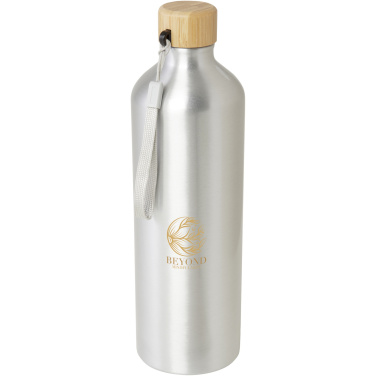 Logo trade business gift photo of: Malpeza 1000 ml RCS certified recycled aluminium water bottle